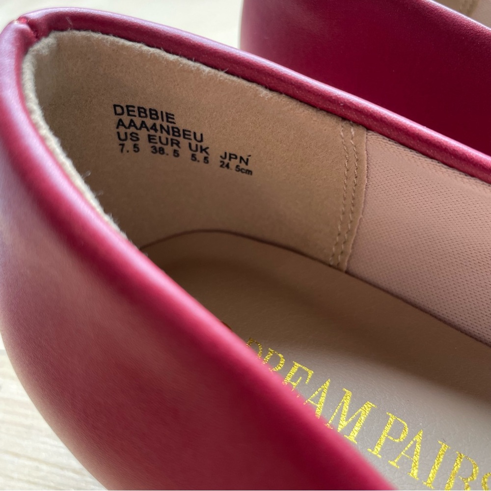 Basic Rusty Red Wedge Flats - image 5